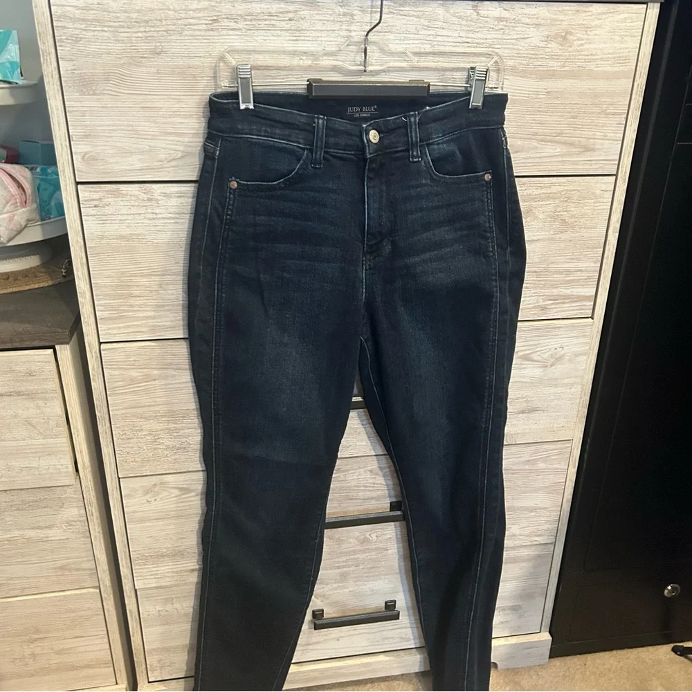 Judy Blue dark wash jeans boyfriend fit 5/27 - Picture 2 of 5